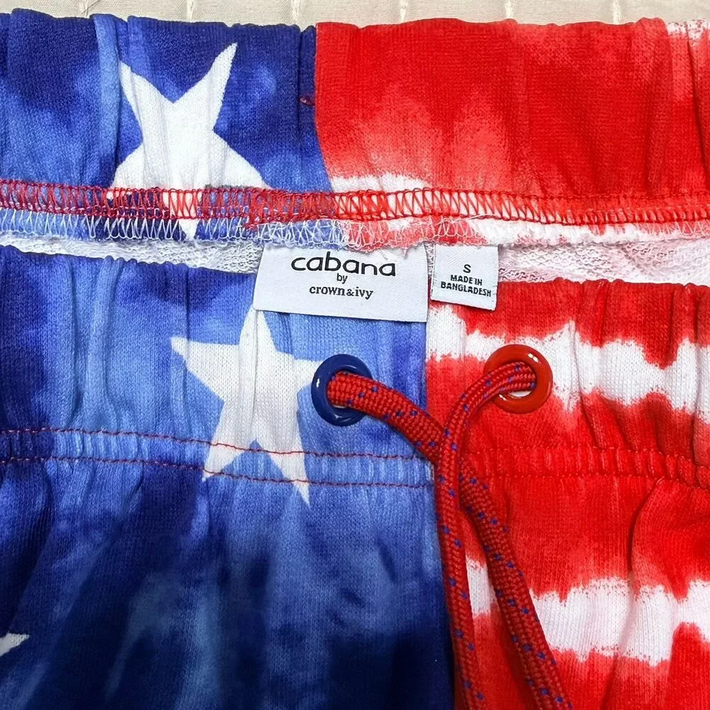 Cabana By Crown & Ivy Red, White, & Blue Men’s Swimsuit | New With Tags